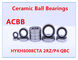 Roulements à billes en céramique de HYKH6008CTA 2RZ/P4 QBC